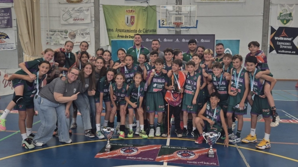 Doblete de EBG en la categoría Minibasket... ¡y al Campeonato de Andalucía!